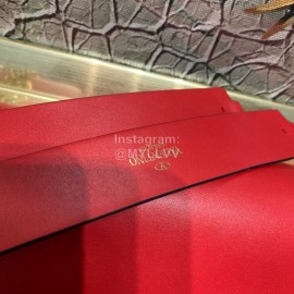 Valentino Large Snake Chain Messenger Bag Red 0006l