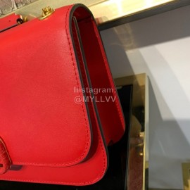 Valentino Large Snake Chain Messenger Bag Red 0006l