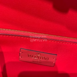 Valentino Large Snake Chain Messenger Bag Red 0006l