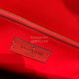 Valentino Large Snake Chain Messenger Bag Purple 0006l