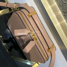 Valentino Small Cowhide Square Messenger Bag Pink 0095s