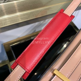 Valentino Small Cowhide Square Messenger Bag Pink 0095s