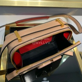 Valentino Small Cowhide Square Messenger Bag Pink 0095s