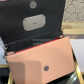 Valentino Fashion Ironing Messenger Bag Pink 2001