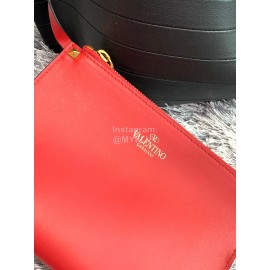 Valentino Calfskin Black Shopping Bag 0099