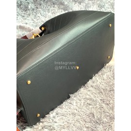 Valentino Calfskin Black Shopping Bag 0099