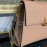 Valentino Large Gold Buckle Leather Vintage Handbag Pink 0082l