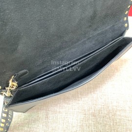 Valentino Large Black Handbag For Women 0399a