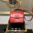 Valentino Large V-Button Retro Shoulder Bag Red 0074l
