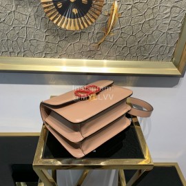 Valentino Large V-Button Retro Shoulder Bag Pink 0074l