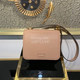 Valentino Large Palmprint V-Button Retro Shoulder Bag Pink 0074l