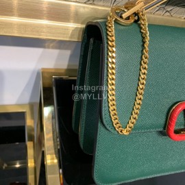 Valentino Large Palmprint V-Button Retro Shoulder Bag Green 0074l