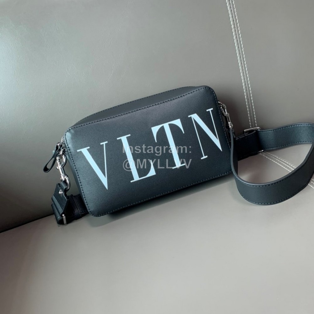 Valentino Fashion Letter Graffiti Messenger Bag For Men 0048