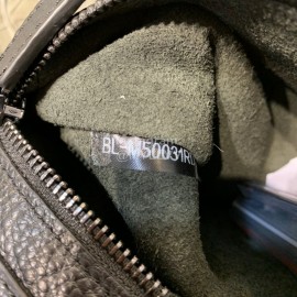 Valentino Large Soft Leather Messenger Bag Black 50031l