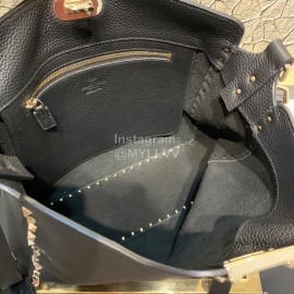 Valentino Large Soft Leather Messenger Bag 50031l