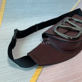 Valentino Cool Leather Waist Bag Black 0108