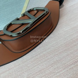 Valentino Cool Leather Waist Bag Brown 0108