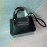 Valentino Small Calf Retro Crossbody Bag Black 0052