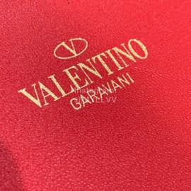 Valentino Large Calf Retro Crossbody Bag Red 0099