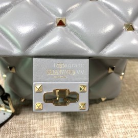 Valentino Fashion Handbag Messenger Bag Blue 0033