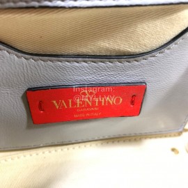 Valentino Fashion Handbag Messenger Bag Blue 0033