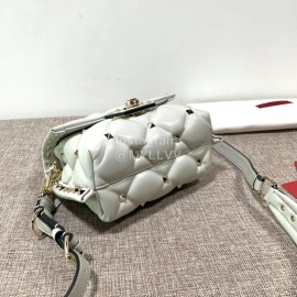Valentino Fashion Handbag Messenger Bag White 0033