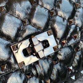 Valentino Fashion Small Chain Bag Black 0123