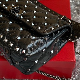 Valentino Fashion Small Chain Bag Black 0123