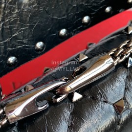 Valentino Fashion Small Chain Bag Black 0123