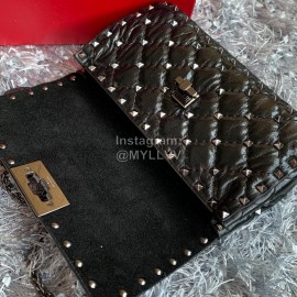 Valentino Fashion Small Chain Bag Black 0123