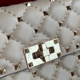 Valentino Fashion Small Chain Bag Beige 0123b