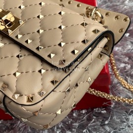 Valentino Fashion Small Chain Bag Beige 0123b