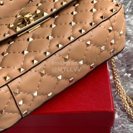 Valentino Fashion Small Chain Bag Orange 0123b