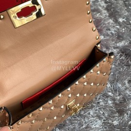 Valentino Fashion Small Chain Bag Orange 0123b