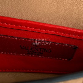 Valentino Fashion Small Chain Bag Orange 0123b