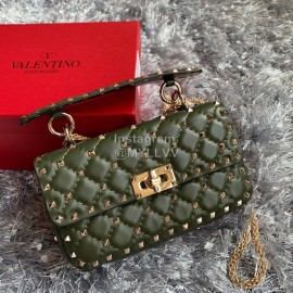 Valentino Fashion Small Chain Bag Green 0123b