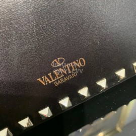 Valentino Fashion Flip Crossbody Bag Black 1043