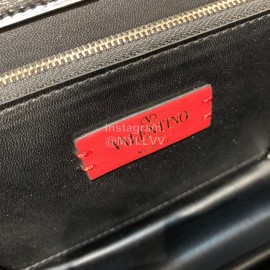 Valentino Fashion Flip Crossbody Bag Black 1043