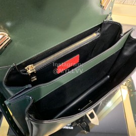 Valentino Fashion Flip Crossbody Bag Green 1043