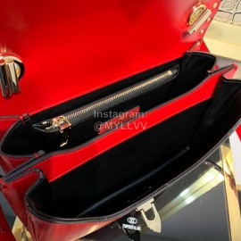 Valentino Fashion Flip Crossbody Bag Red 1043