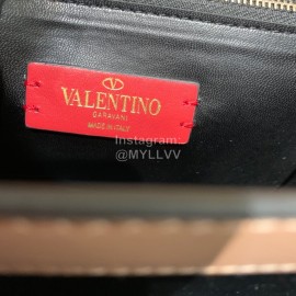 Valentino Fashion Flip Crossbody Bag Pink 1043