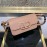 Valentino Fashion Leather Waist Bag Messenger Bag Pink 0075