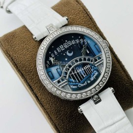 Van Cleef Arpels Vca Factory Diamond Watch White