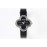 Van Cleef Arpels Sapphire Crystal Glass Zircon Mosaic Watch Black