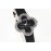 Van Cleef Arpels Sapphire Crystal Glass Zircon Mosaic Watch Black