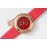 Van Cleef Arpels 316 Refined Steel 32mm Dial Watch Red