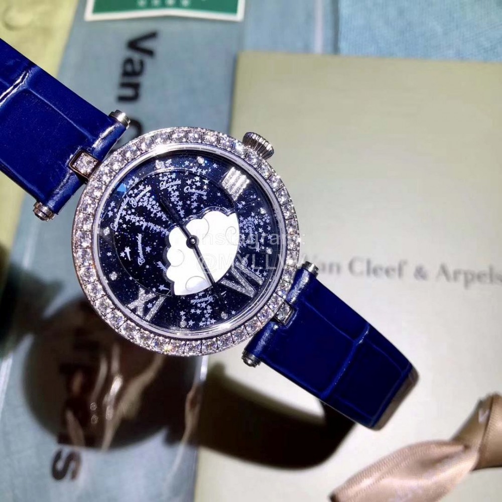 Van Cleef Arpels Lady Arpels Heures Filantes Watch Blue