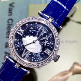 Van Cleef Arpels Lady Arpels Heures Filantes Watch Blue
