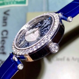 Van Cleef Arpels Lady Arpels Heures Filantes Watch Blue