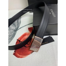 Versace Fashion Calf Leather Medusa Buckle 35mm Belt 